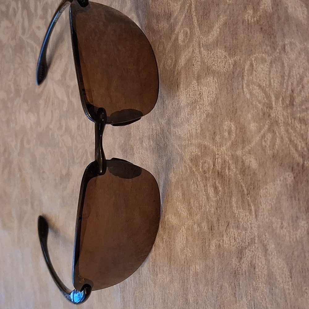 MAUI JIM men's hookipa sunglasses in gloss black